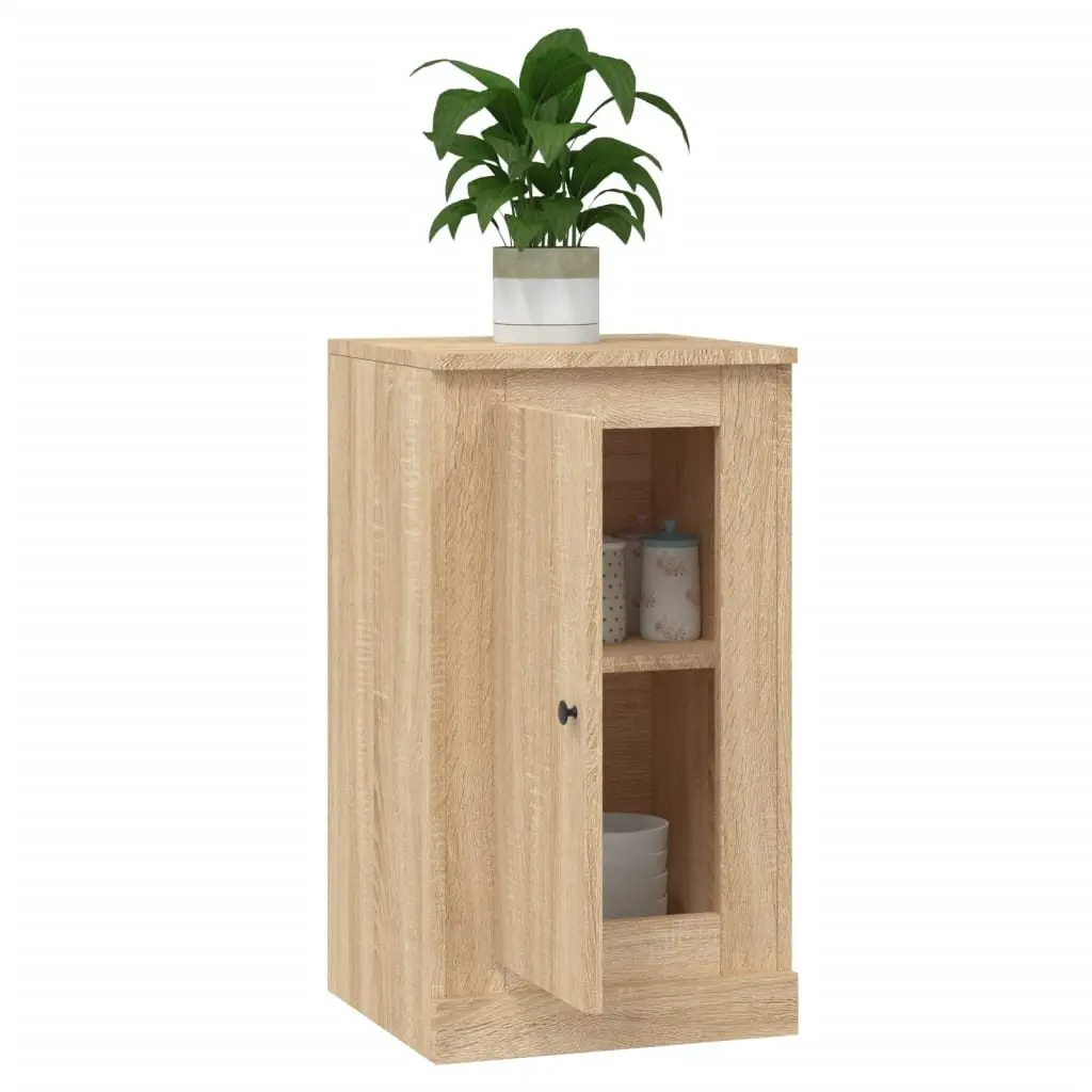 Brown Engineered Wood Sideboards for Storage and Display
