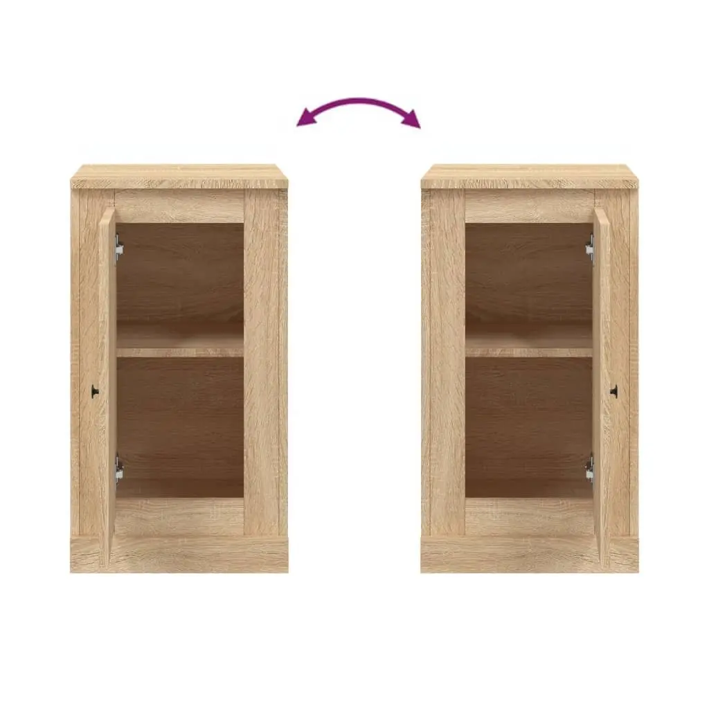 Brown Engineered Wood Sideboards for Storage and Display