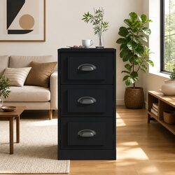 Timeless Black Sideboard Storage Cabinet for Home
