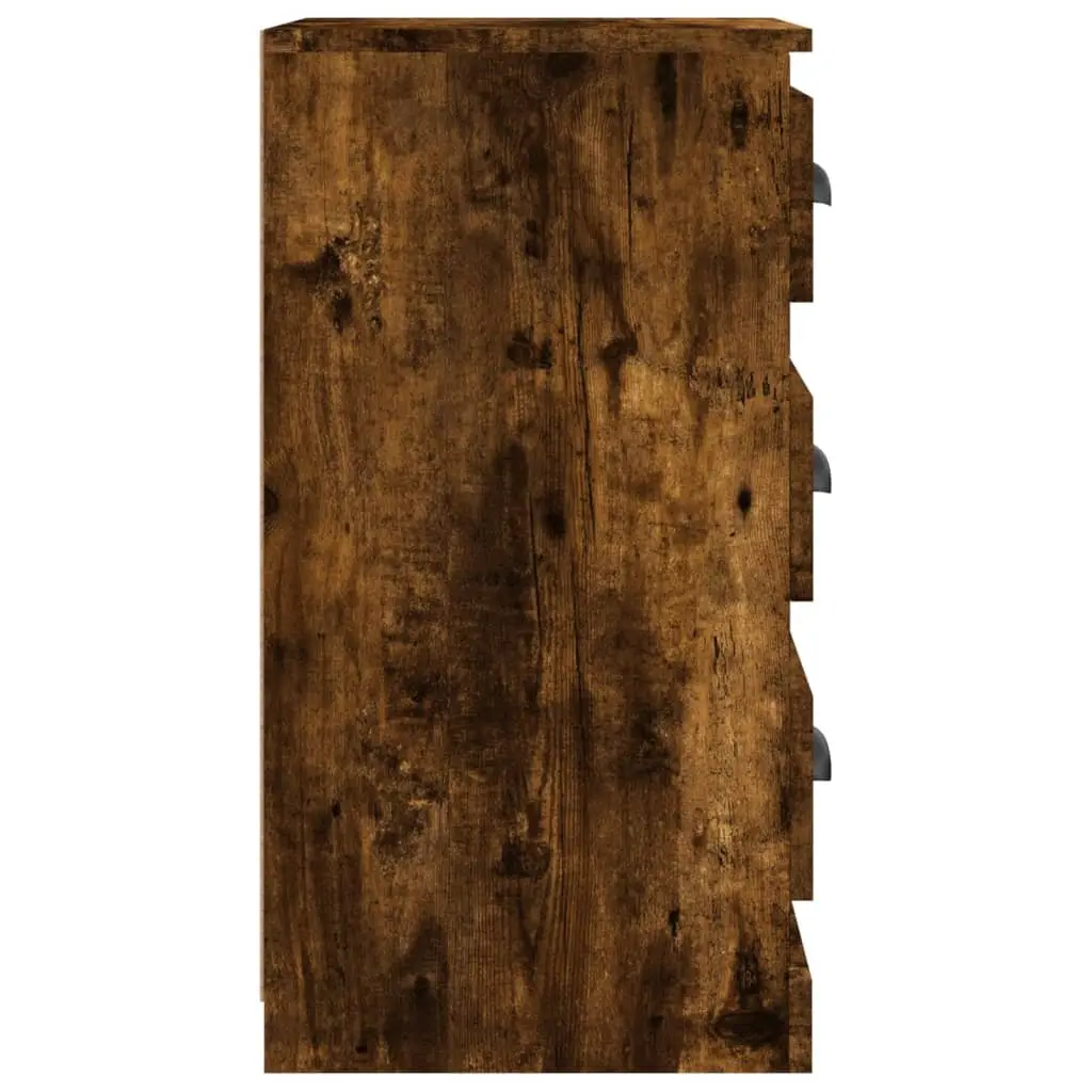 Engineered Wood Sideboard Brown Storage Cabinet Display Unit 36cm x 35.5cm x 67.5cm
