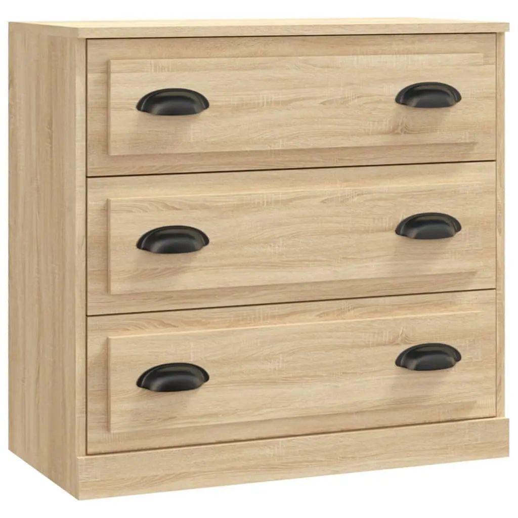 Sideboard Engineered Wood Brown Storage Cabinet Cupboard Furniture