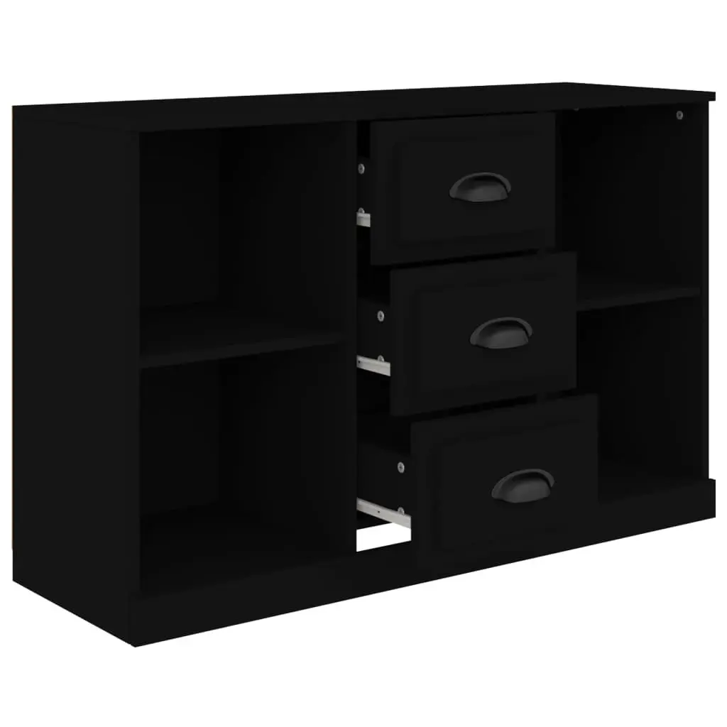 Black Sideboard Cabinet for Home Storage