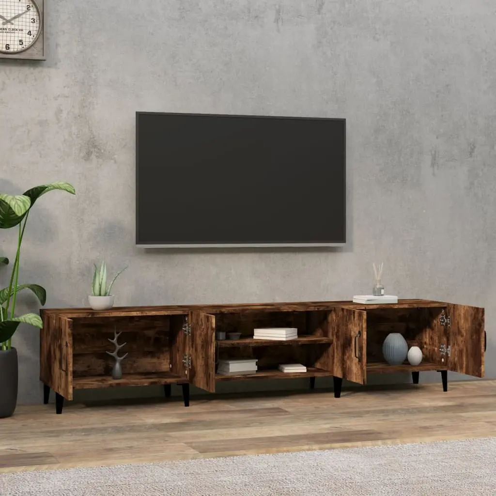 Brown Engineered Wood TV Cabinet 180x31.5x40 cm