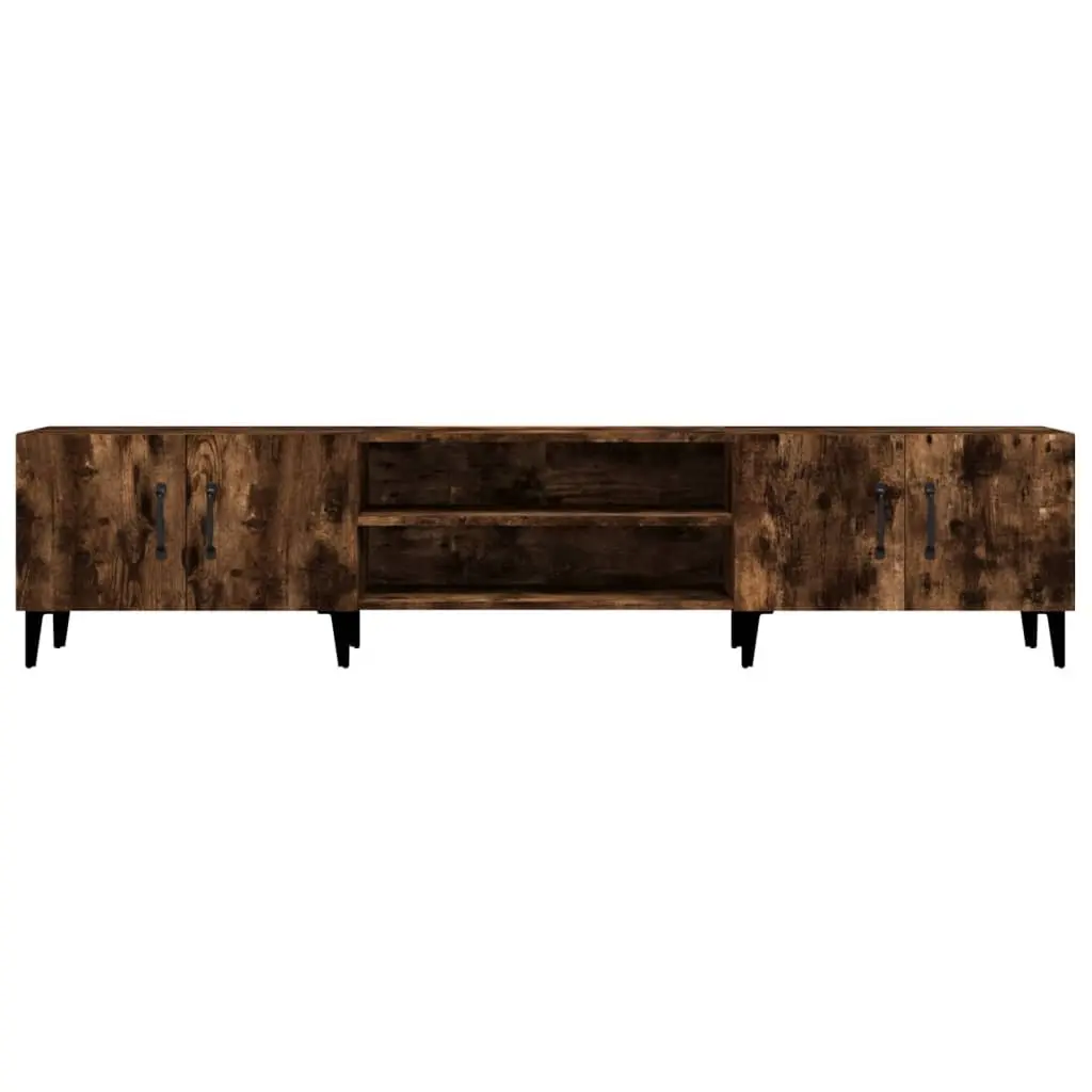 Brown Engineered Wood TV Cabinet 180x31.5x40 cm