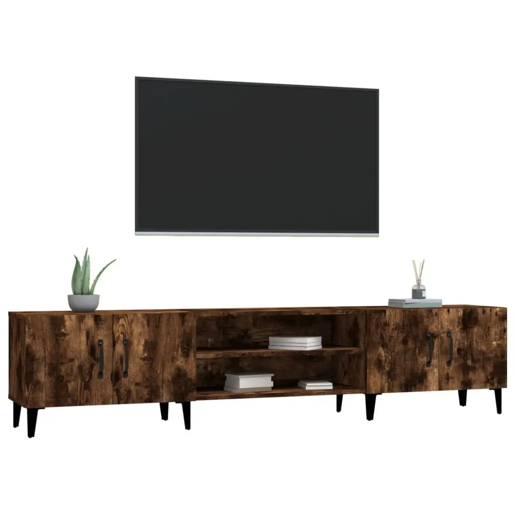 Brown Engineered Wood TV Cabinet 180x31.5x40 cm
