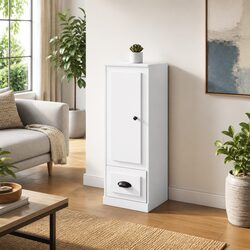 Elegant White Highboard Storage Cabinet for Modern Living
