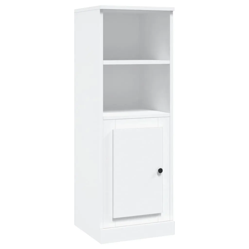 White Highboard Storage Cabinet 36x35.5x103.5cm