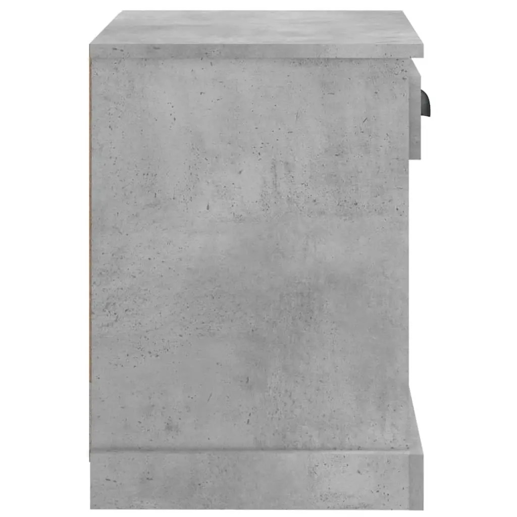 Grey Bedside Cabinets Set of 2