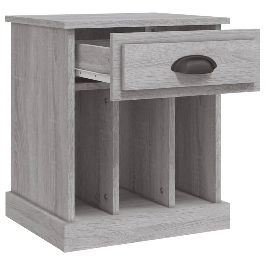 Grey Sonoma Bedside Cabinets Set of 2