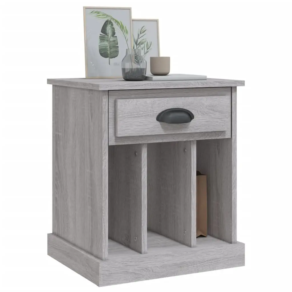 Grey Sonoma Bedside Cabinets Set of 2
