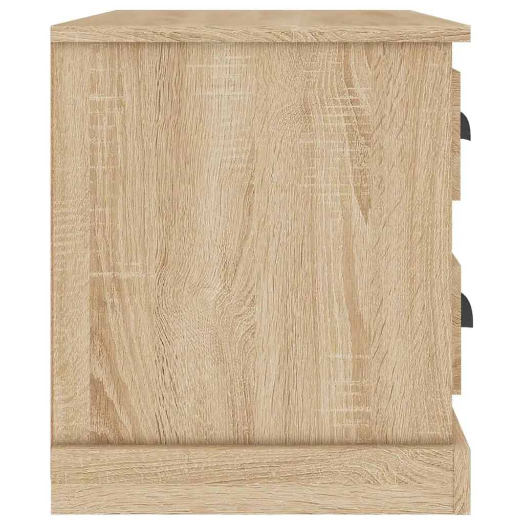 Brown Bedside Cabinet with Drawers
