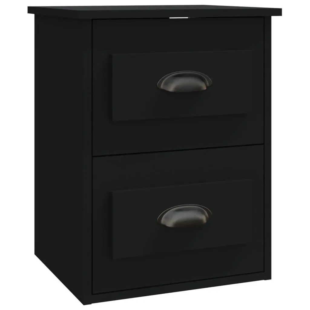 Floating Bedside Cabinet with 2 Drawers for Bedroom