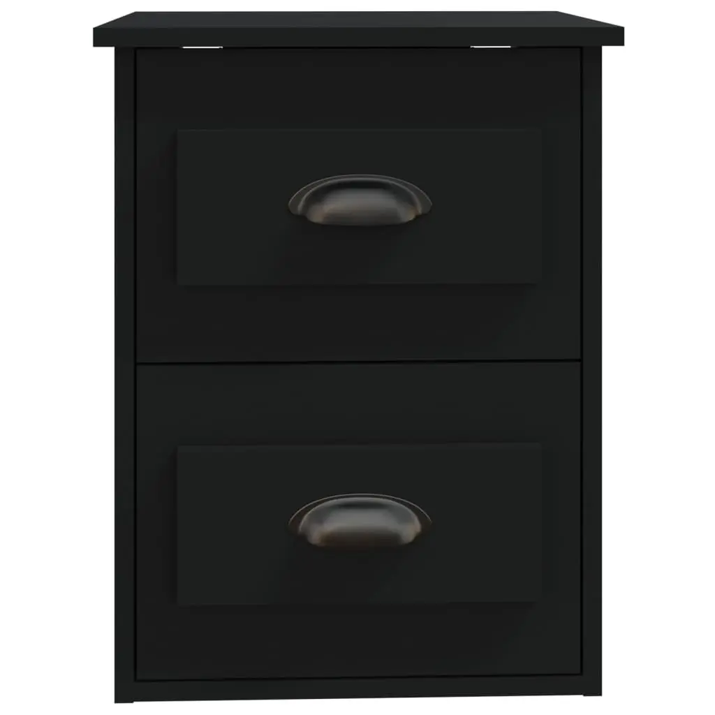 Floating Bedside Cabinet with 2 Drawers for Bedroom