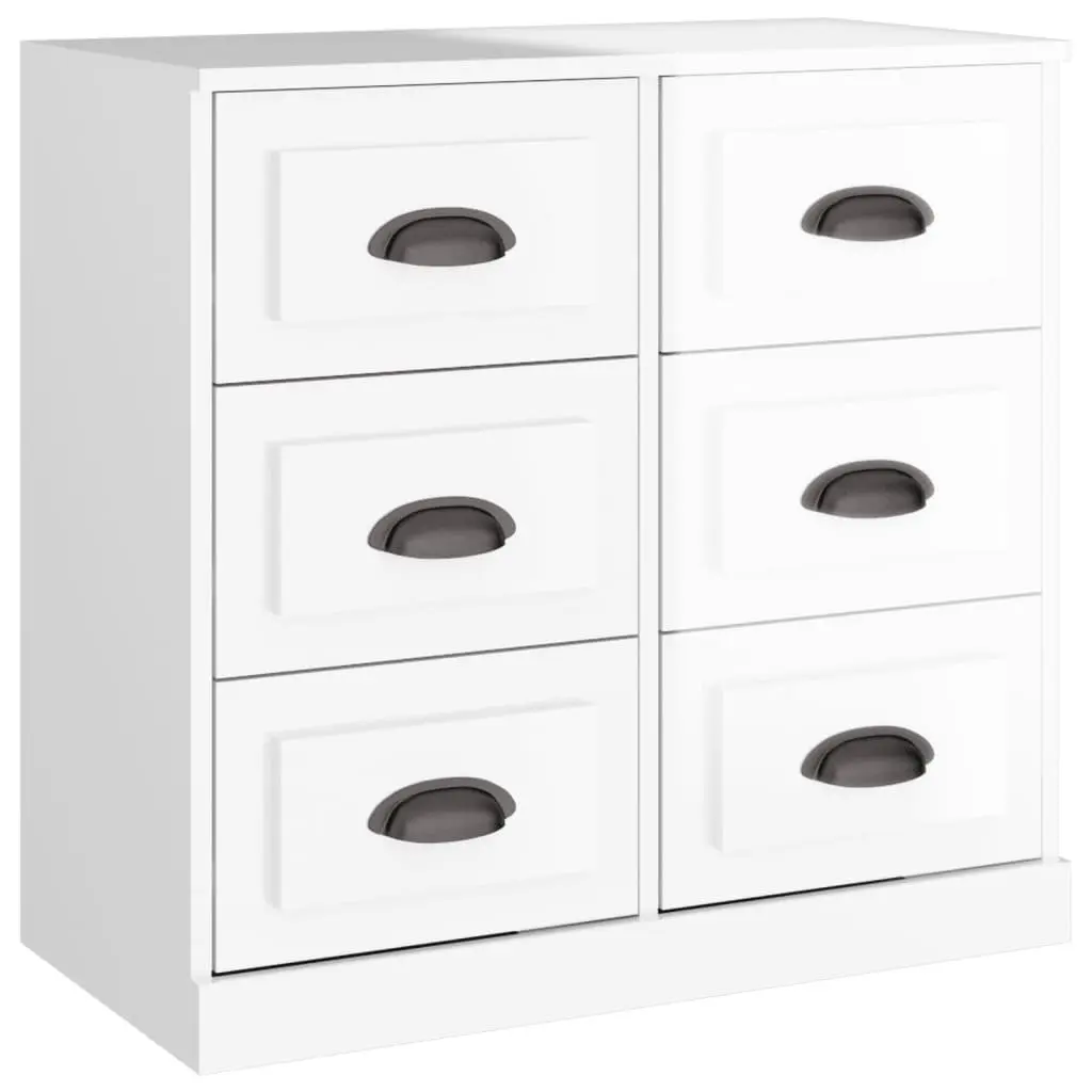 High Gloss White Sideboard Cabinet for Storage