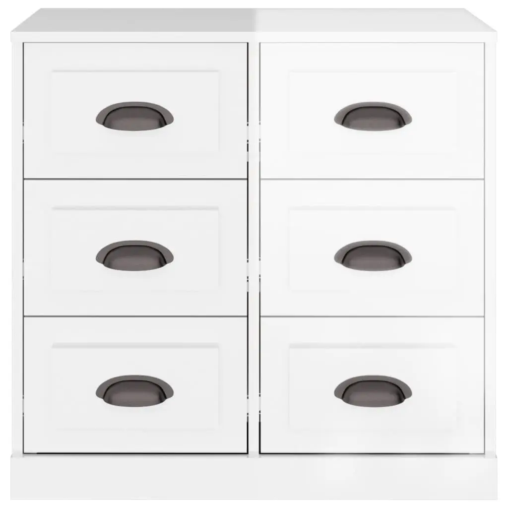 High Gloss White Sideboard Cabinet for Storage