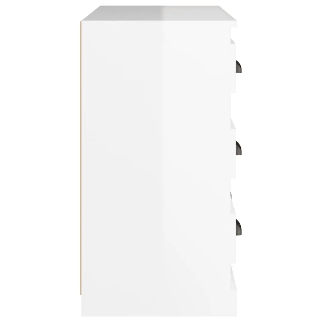 High Gloss White Sideboard Cabinet for Storage