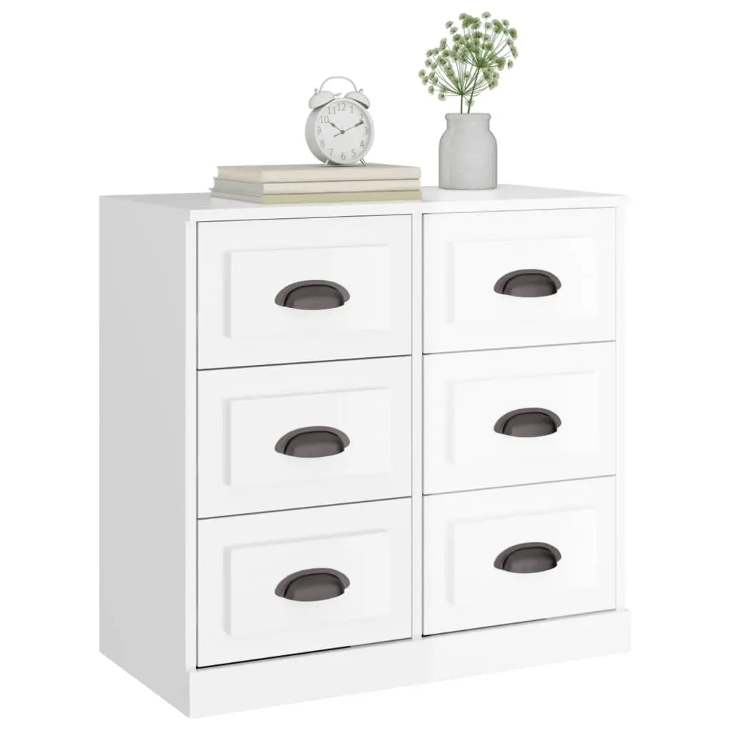 High Gloss White Sideboard Cabinet for Storage