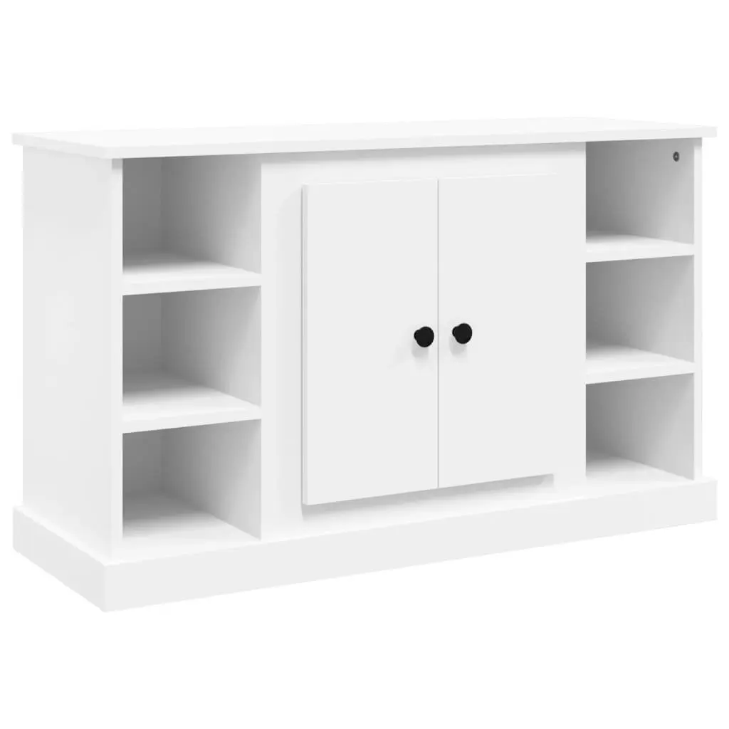 White Sideboard Storage Cabinet 100x35.5x60cm