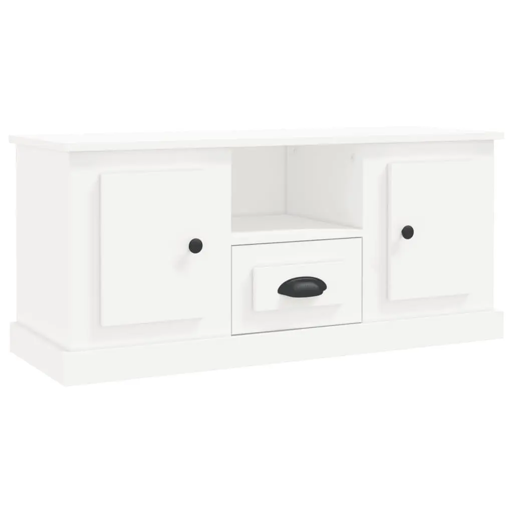 White TV Cabinet for Living Room Organization
