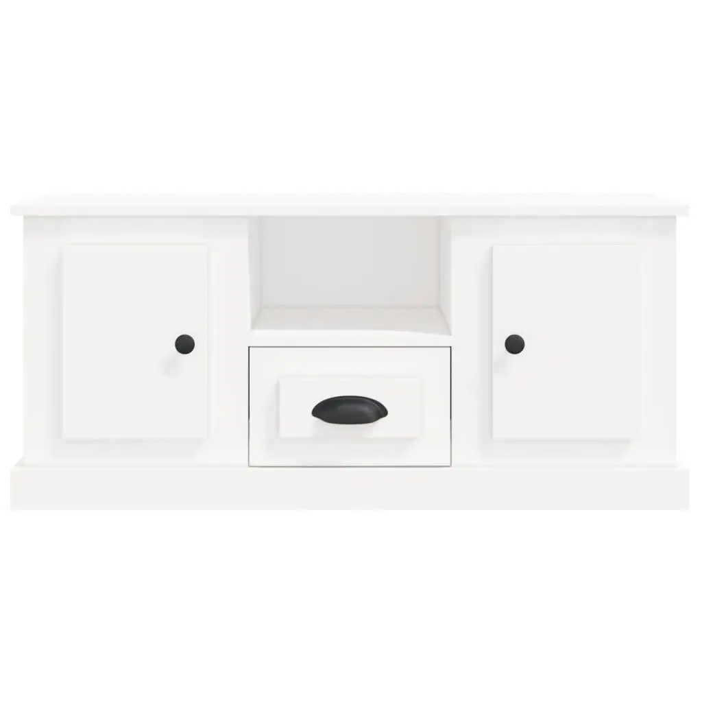 White TV Cabinet for Living Room Organization