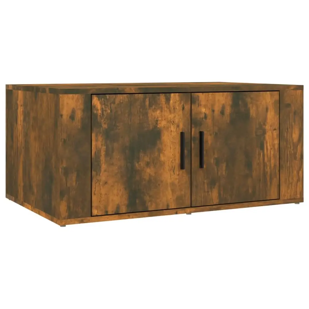 Coffee Table Brown Engineered Wood 80L x 50W x 36H cm
