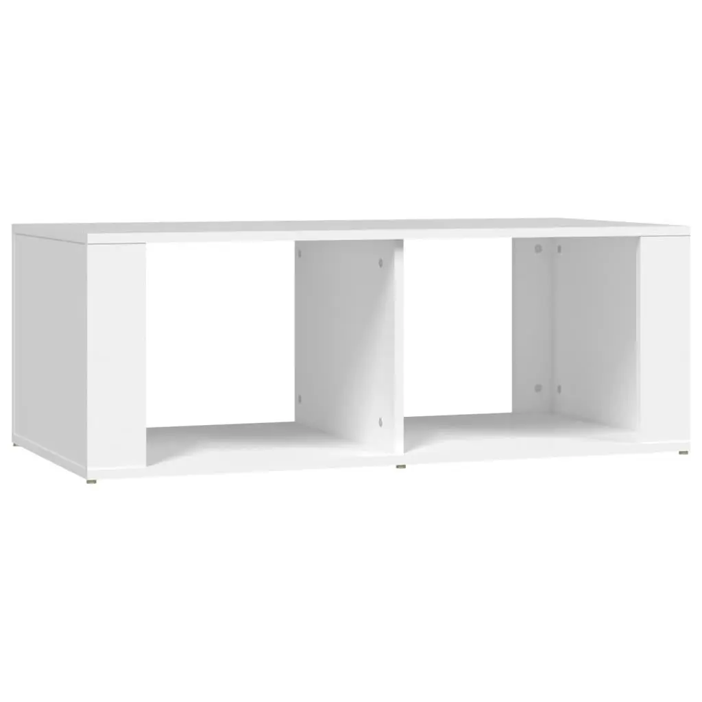 Coffee Table White Modern 100x50x36cm Engineered Wood