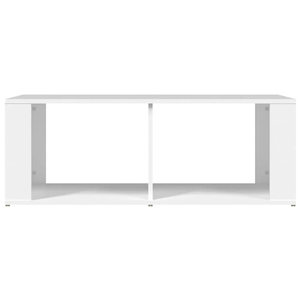 Coffee Table White Modern 100x50x36cm Engineered Wood