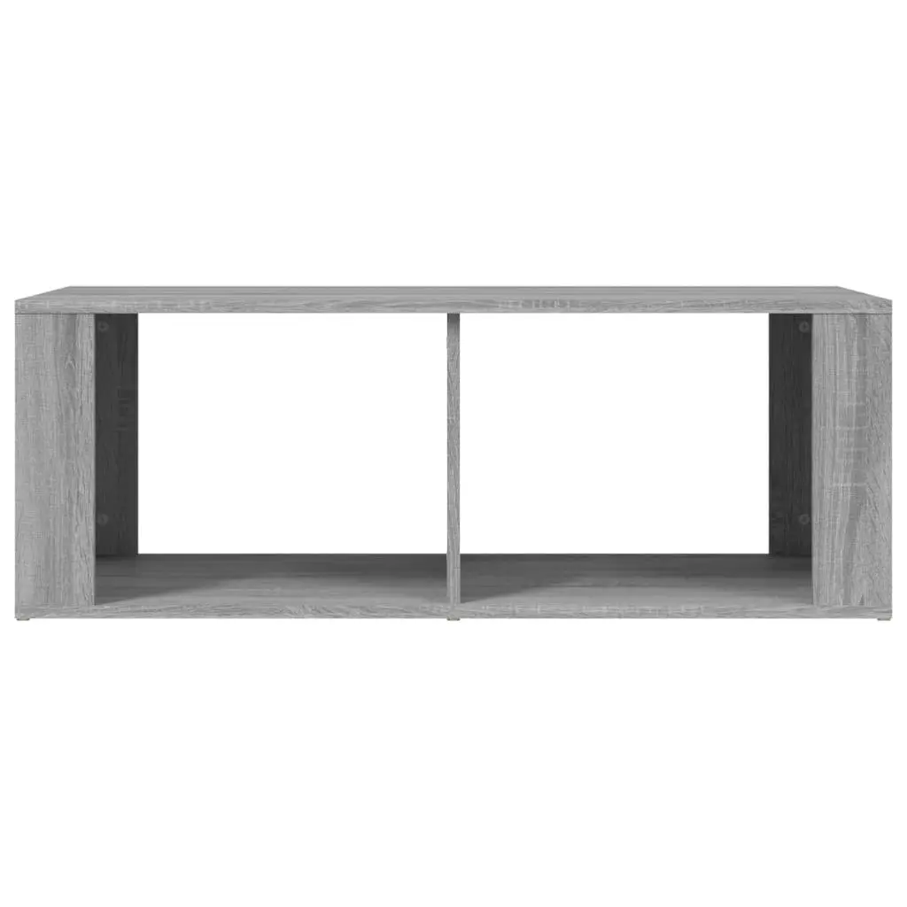 Coffee Table Grey Sonoma 100x50x36 cm Engineered Wood Modern Living Room Storage Organiser