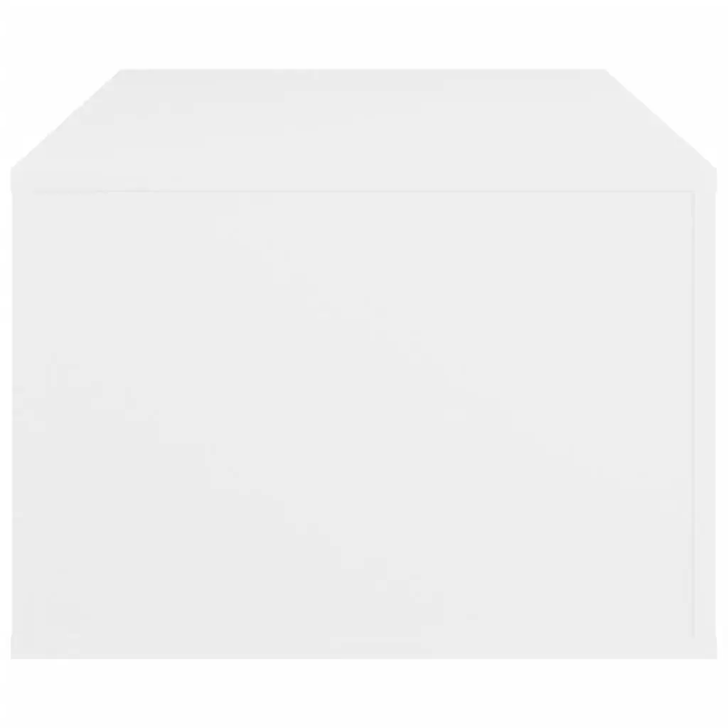 Coffee Table White 100x50.5x35 cm Engineered Wood with Drawer Storage Compartment