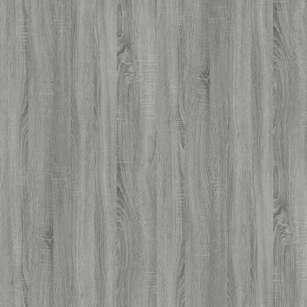 Bedside Table Grey Sonoma Engineered Wood Storage Nightstand