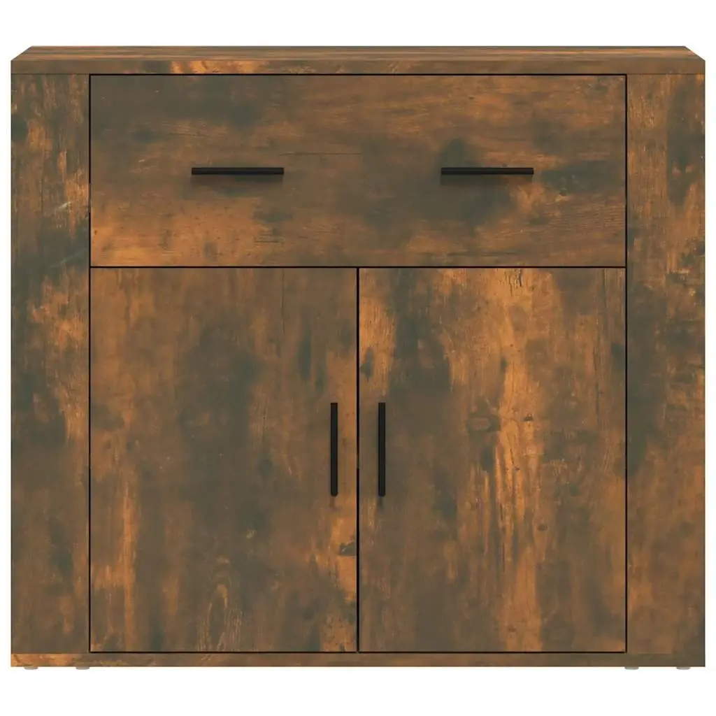 Brown Engineered Wood Sideboard Storage Cabinet