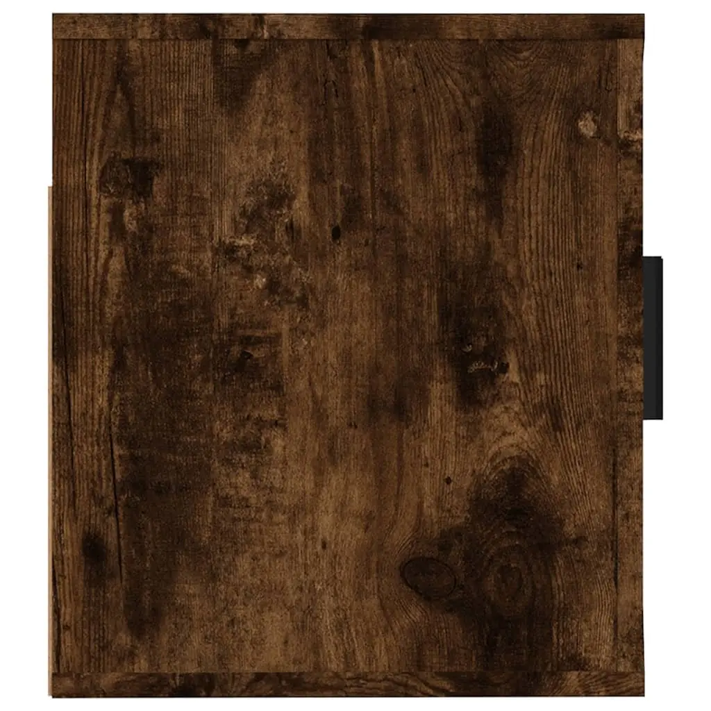 Wall Mounted TV Cabinet Brown Engineered Wood 57x34.5x40cm