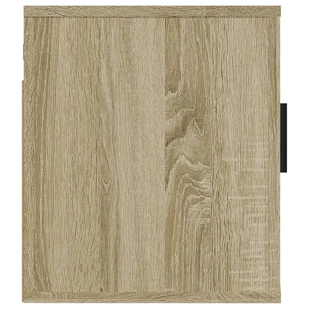 Wall Mounted TV Cabinet Brown Engineered Wood 40x34.5x40cm