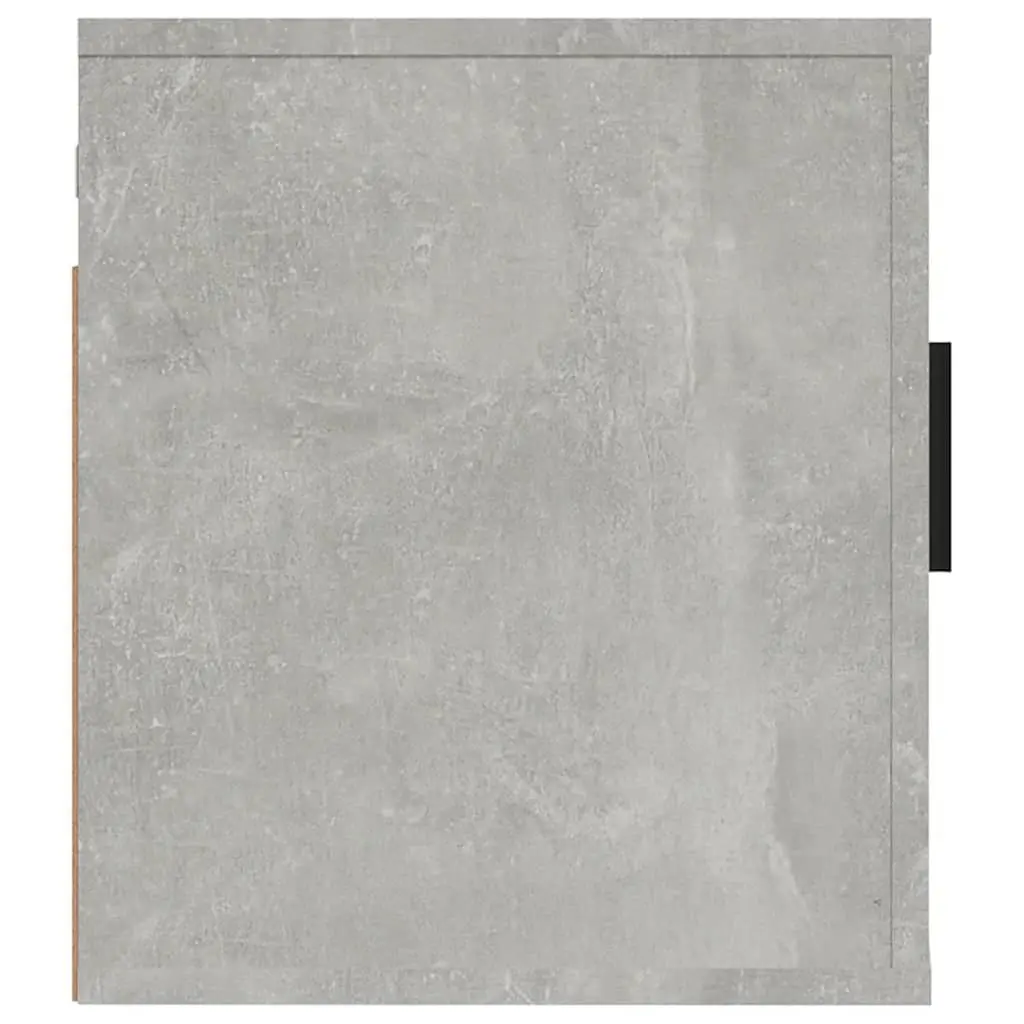 Wall Mounted TV Cabinet Grey Concrete 40x34.5x40cm Engineered Wood Storage Unit