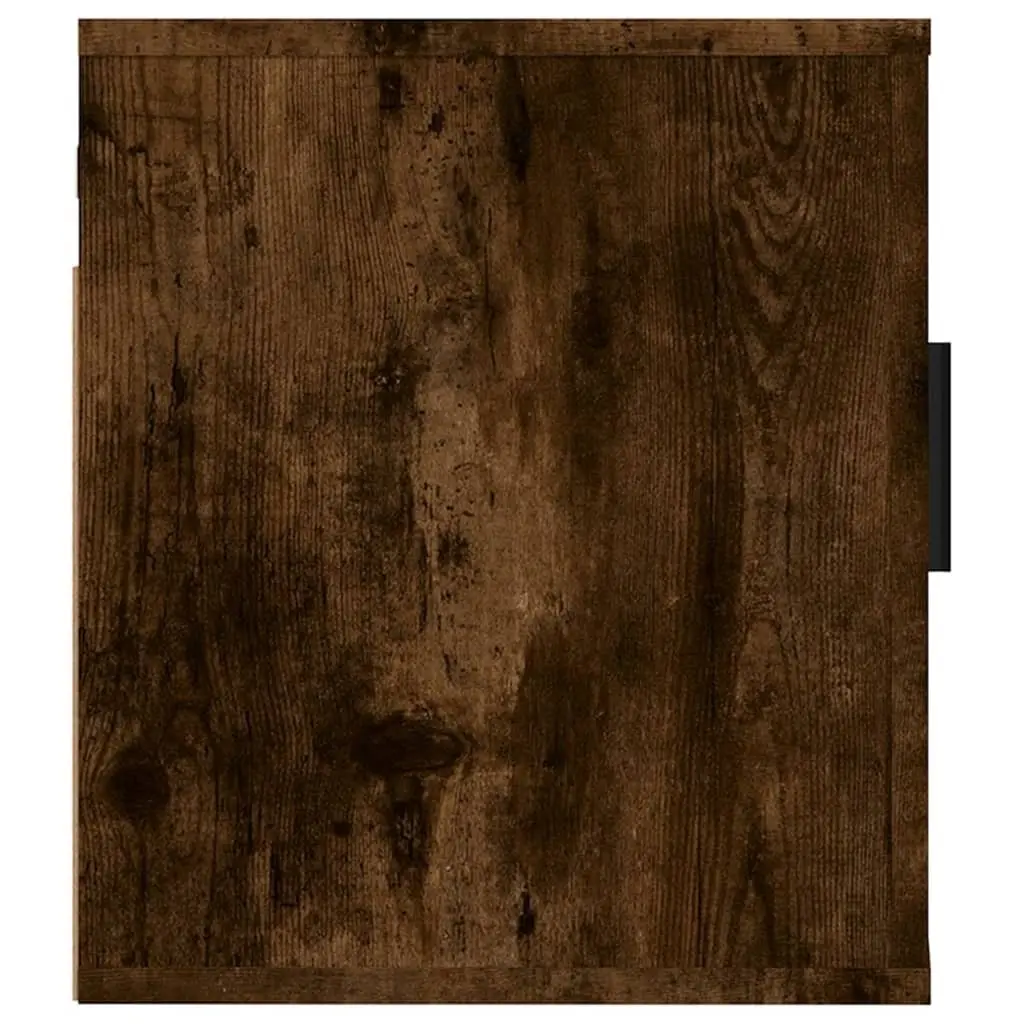 Wall Mounted TV Cabinet Smoked Oak 40 x 34.5 x 40 cm Engineered Wood