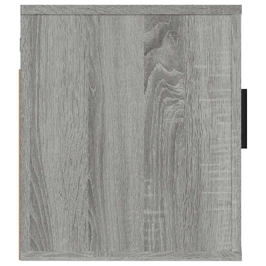 Wall Mounted TV Cabinet Grey Sonoma 40x34.5x40cm Engineered Wood Storage Unit