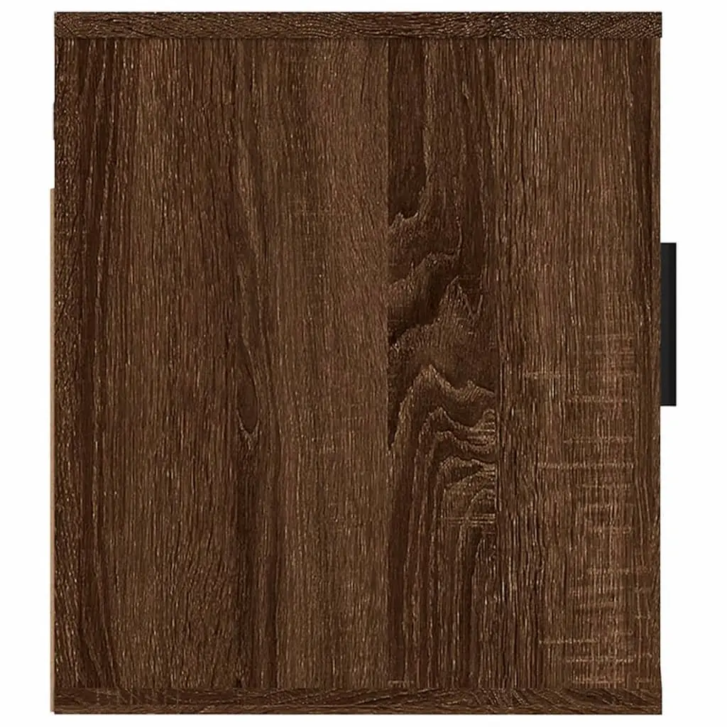 Wall Mounted TV Cabinet Brown Oak 40 x 34.5 x 40 cm Engineered Wood 2 pcs