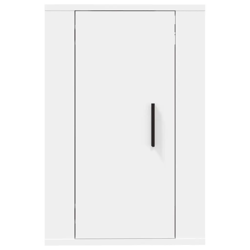 Wall Mounted TV Cabinet White 40x34.5x60 cm Engineered Wood Storage Unit