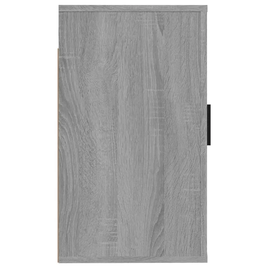 Wall Mounted TV Cabinet Grey Sonoma Storage Unit Engineered Wood 40 x 34.5 x 60 cm