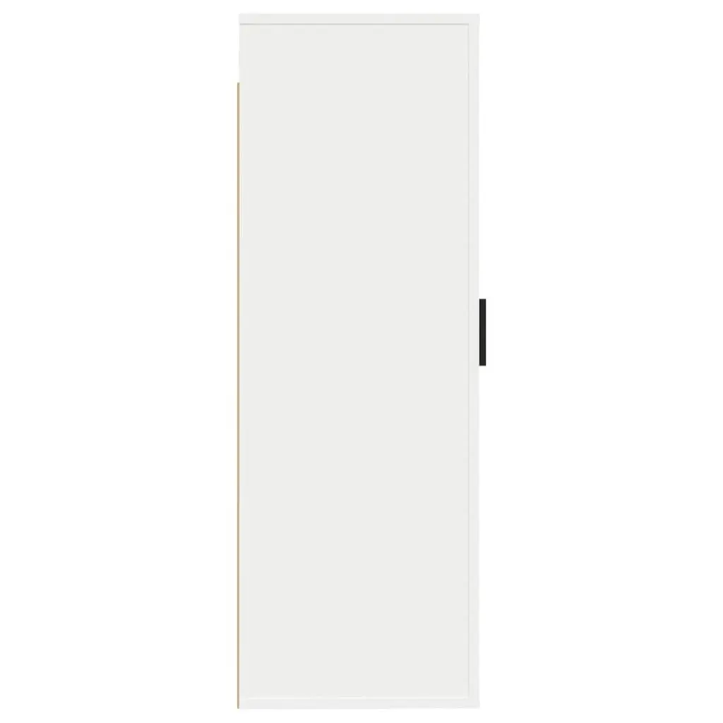 Wall Mounted TV Cabinet White Engineered Wood 40x34.5x100cm