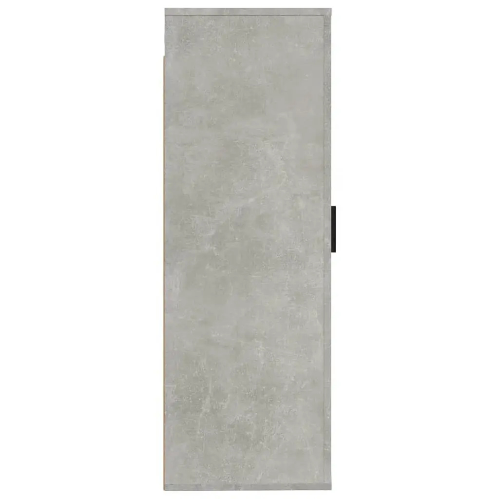 Wall Mounted TV Cabinet Grey 40x34.5x100cm Engineered Wood Media Storage Unit 3 Compartment
