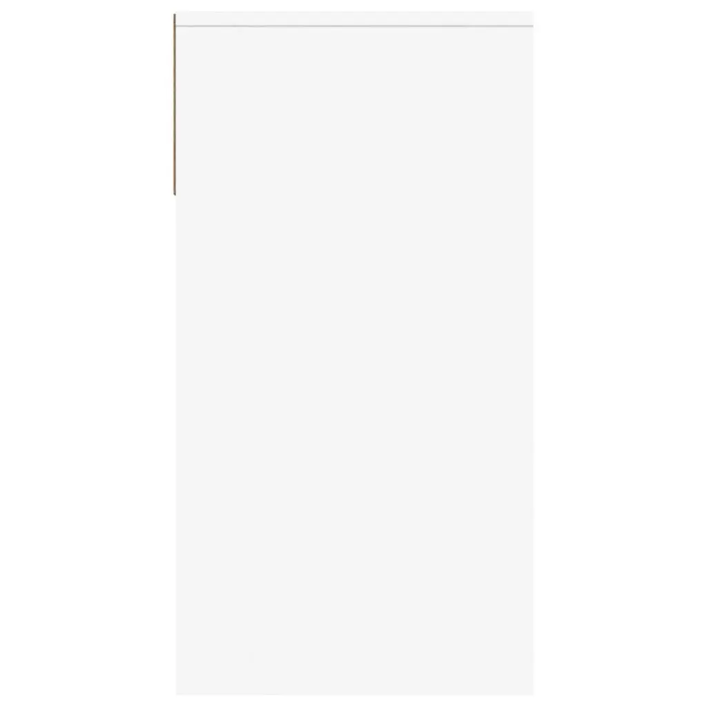 White Console Table for Entryway 100x39x75 cm