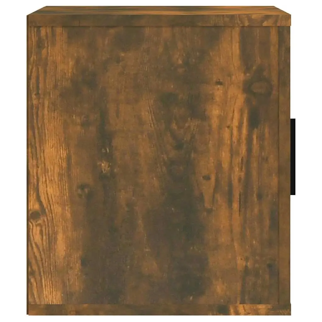 Engineered Wood TV Stand Brown Media Storage Unit 100x35x40cm with Door and 4 Compartments
