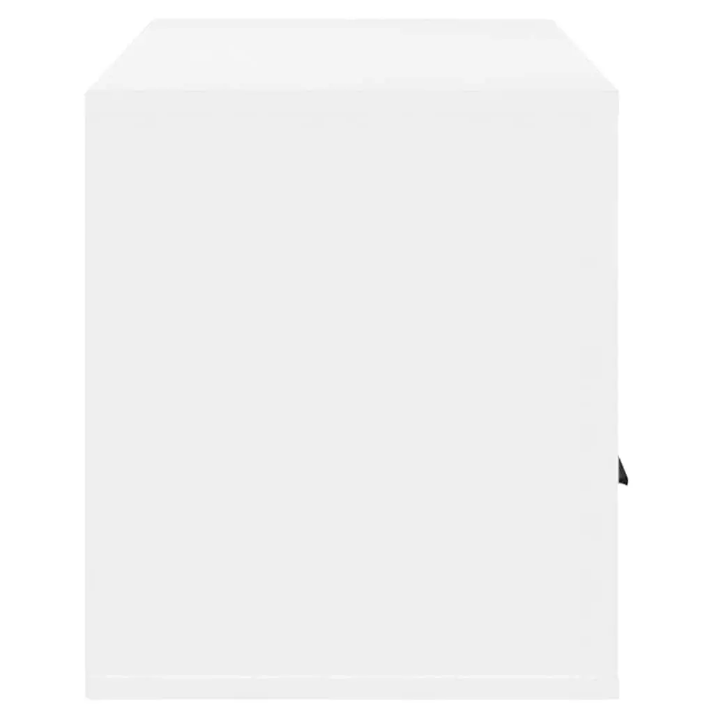 TV Cabinet White 100x35x40 cm Engineered Wood Media Storage Unit with Drawers and Compartments