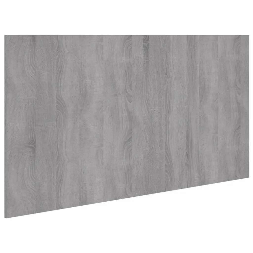 Bed Headboard Grey Sonoma 160x1.5x80 cm Engineered Wood Modern Design