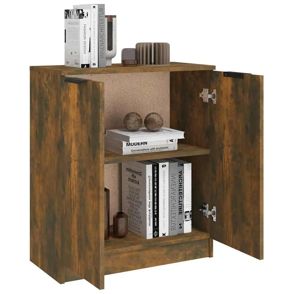 Sideboard Brown Engineered Wood 60x30x70 cm Storage Cabinet
