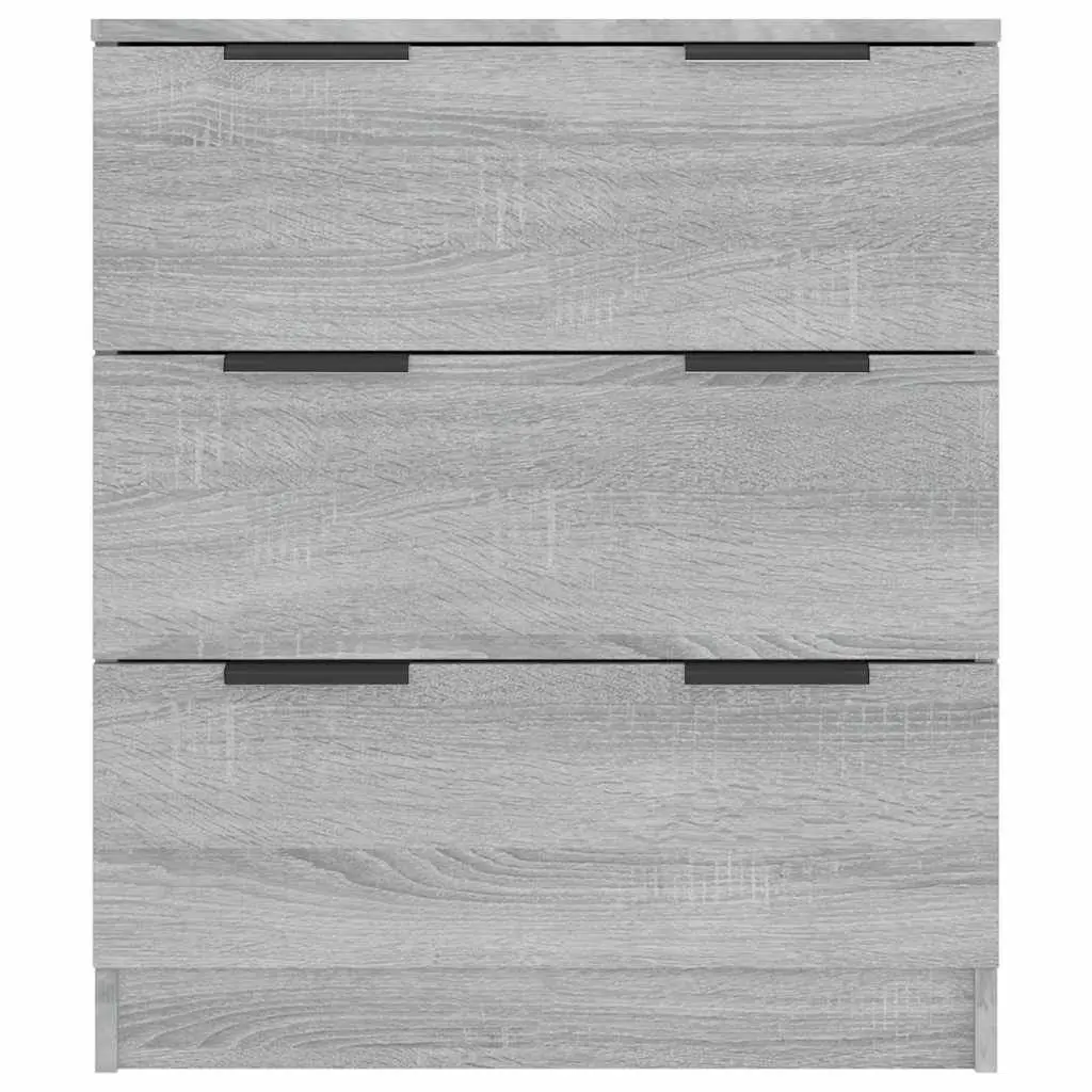 Grey Sonoma Sideboard Storage Cabinet with 3 Drawers