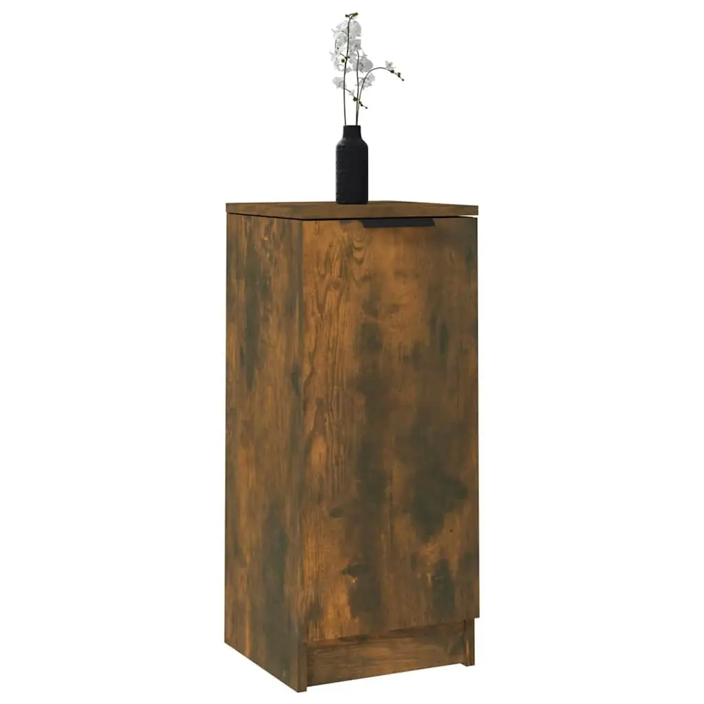 Sideboards Brown 30x30x70 cm Engineered Wood Storage Cabinet 2 pcs