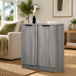 Grey Sonoma Sideboards - 30x30x70 cm, 2 pcs Set