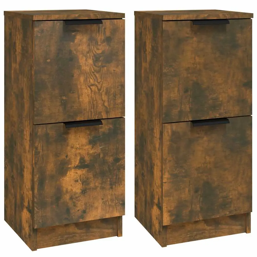 Sideboard Cabinet Brown 30x30x70 cm Engineered Wood Storage Buffet